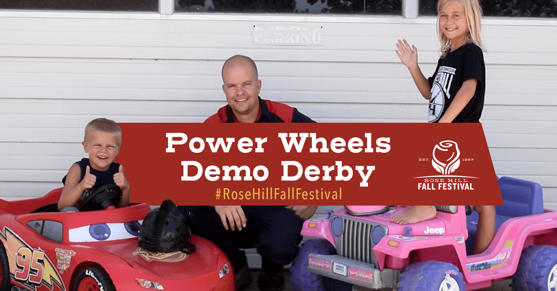 Power Wheels Demo Derby Rose Hill Fall Festival