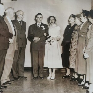 Linot and her late husband, Tom, on their wedding day. Although Tom passed away in 2020, his legacy and contributions to Rose Hill continue to endure.
